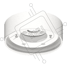 Корпус светильника C8101 SWH белый песок D85*H35mm GX53