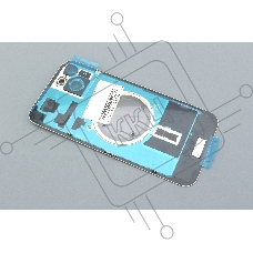 Задняя крышка (стекло) для iPhone 15 Plus (A3094) в сборе со стеклом камеры желтая
