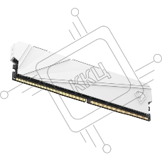 Оперативная память NETAC, DDR4, 8GB (1x8GB), 3200MHz, CL16, с радиатором, белый