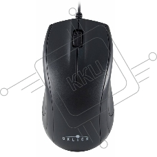 Мышь проводная Oklick 185M черный, 1200 dpi, USB, кнопки - 3