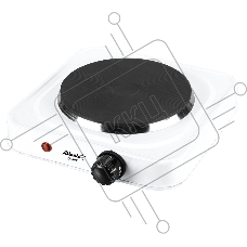Плитка электрическая Atlanta ATH-1736 (белый) одноконфорочная