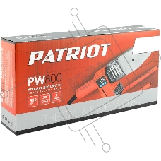 Аппарат для сварки пластиковых труб PATRIOT PW 800, 3 насадки, электронная регулировка, ЖК дисплей, 800W, кейс металл.