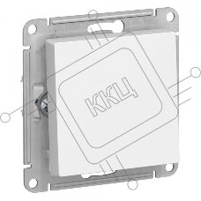 Механизм выключателя 1-кл. СП AtlasDesign 10А IP20 (сх. 1) 10AX с самовозвратом бел.