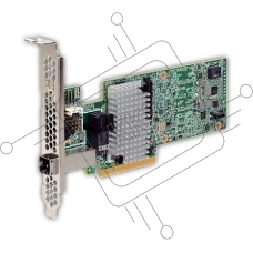 Контроллер LSI MegaRAID SAS9380-4i4e SGL (LSI00439) SAS 12G, (PCI-E 3.0 x8, LP), RAID 0,1,10,5,6, 8port (1*intSFF8643 + 1*extSFF8644),1GB onboard, К