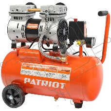 Компрессор Patriot поршневой безмасляный WO 24-260S , 260 л/мин, 8 бар, 1500 Вт, 24 л, быстросъемный 1/4