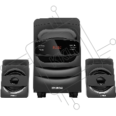 Микросистема Hyundai H-MS1404 черный 30Вт FM USB BT SD