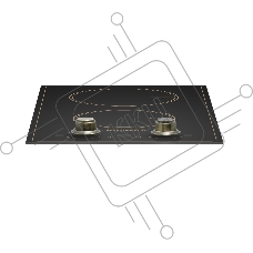 Индукционная варочная панель Maunfeld CVI292MBKBR