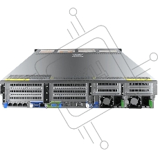 Серверная платформа/ Gooxi SL201-D24R-NV-G4 2u 24bay server with NVME bp,based on rapid sapphire, cooler 350W 2xPCIe 5.0x16; 4xPCIe 4.0x8 2x 2.5