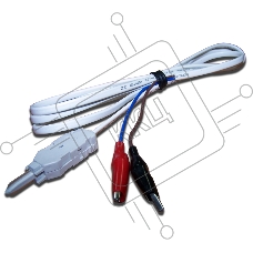 Шнур тестовый для плинтов, 2-х полюсный LSA/Крокодил, 1,5м