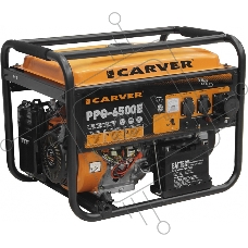 Электрогенератор бензиновый Carver PPG-6500E, 5.5 кВт, 74 дБ, 86 кг