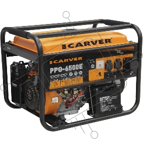 Генератор Carver PPG- 6500Е 9.6кВт