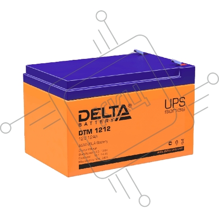 Батарея Delta DTM 1212 (12V, 12Ah)