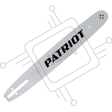 Цепи, шины, свечи, заточн. инструмент для пил Шина PATRIOT P150SLBK095,  867151550 {Шина 15