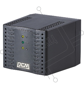 Стабилизатор напряжения Powercom TCA-2000 1000Вт 2000ВА черный    