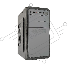 Компьютерный корпус Exegate EX284023RUS Minitower BA-202 Black, mATX, <AA500, 80mm>, 2*USB, Audio