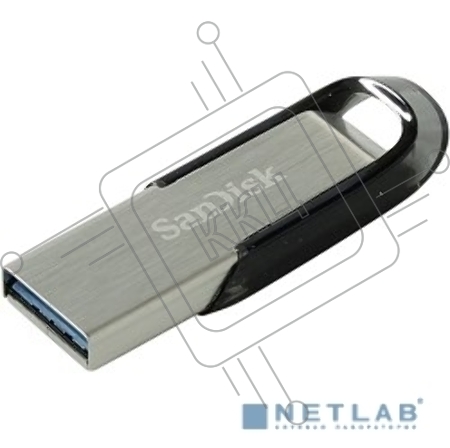 Флеш Диск Sandisk 16Gb Cruzer Ultra Flair SDCZ73-016G-G46 USB3.0 серебристый/черный