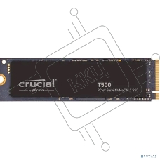 Накопитель SSD Crucial T500, 500Gb, M.2 2280, PCIe 4.0 x4, NVMe, R/W 7200/5700