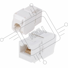 Модуль Rexant Keystone Jack RJ-45(8P8C), UTP неэкранированный, категория 5e, тип 90 градусов, самозажимной, белый
