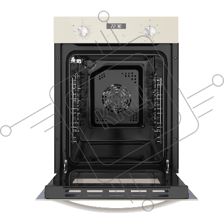 Шкаф духовой электрический MAUNFELD EOEM516BG, 45 см, 51 л, бежевый, встраиваемый