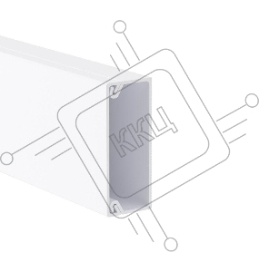Кабель-канал 50х20 L2000 пластик TMC ДКС 00313