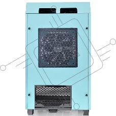 Корпус Thermaltake The Tower 100 Turquoise черный без БП miniITX 1x120mm 3x140mm 2xUSB3.0 audio bott PSU