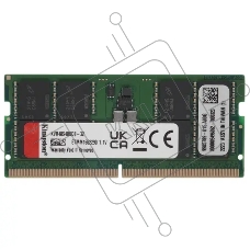 Оперативная память Kingston ValueRAM, DDR5, 32GB (1x32GB), 4800MHz, CL40, SO-DIMM