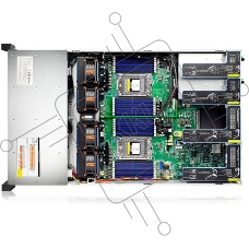 Серверная платформа Gooxi SR201-D12R 2U 12bay server, based on AMD 7003 platofrm. 2pcs of PCIe 4.0x16; 4xPCIe 4.0x8 2x 2.5