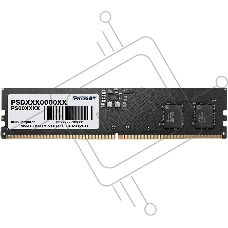 Оперативная память Patriot Signature, DDR5, 8GB (1x8 GB), 4800 MHz, CL40