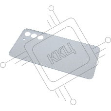 Задняя крышка для Samsung Galaxy S21FE G990E белый