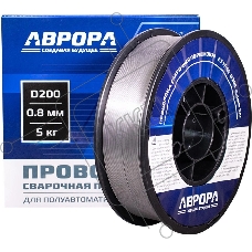 Проволока свар. Aurora E71T-GS D0.8мм 5000гр (39778)