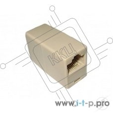 Проходной адаптер RJ45 кат.5e VCOM соединительный RJ-45/RJ-45(10 шт. в уп-ке), блистер