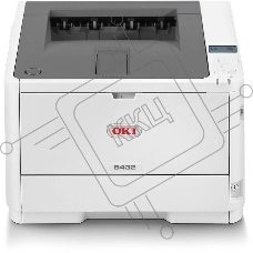 Принтер лазерный OKI B432DN (45762012), A4, ч/б, печ. 40 стр/мин., 1200 x 1200 dpi, Ethernet, USB