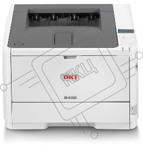 Принтер OKI B432DN черно-белый светодиодный,40 ppm,1200 х 1200dpi,дуплекс,сеть,PCL5/6 45762012