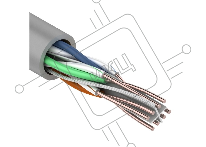 Кабель Proconnect (01-0047-3) Кабель UTP CAT6 4 пары (305м) 0.57 мм CCA 