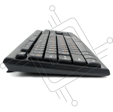 Клавиатура Гарнизон GK-130, USB, черный, кабель 1.5м