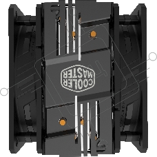 Кулер для процессора Cooler Master Hyper 212 LED Turbo ARGB черный, 120 мм, алюминий/медь, 1800 об/мин, 27 дБ, 4 pin, 160 Вт, 159 мм