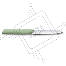 Нож кухонный Victorinox Swiss Modern (6.9006.1042) стальной разделочный лезв.100мм прямая заточка зеленый