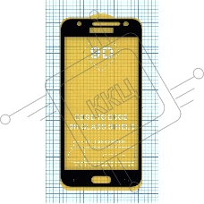 Защитное стекло для Samsung Galaxy J3 черный