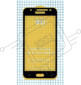 Защитное стекло для Samsung Galaxy J3 черное