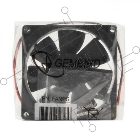 Вентилятор Gembird  80x80x25mm (узкий разъем 2 pin)FANPS