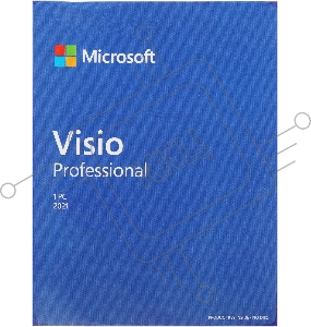 Офисное приложение Microsoft Visio Professional 2021 Win English Medialess P8 (D87-07619)