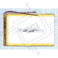Аккумулятор Li-Pol (батарея) 2.5*74*117мм 2pin 3.7V/4000mAh