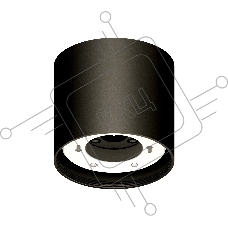 Корпус светильника C8142 SBK черный песок D85*H80mm GX53