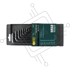 Набор торцевых ключей FIT 64185  шестигранные короткие (1.5 - 10 мм) crv 9 шт (в коробочке)