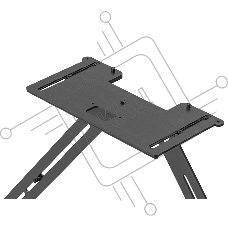 Крепеж к TV Accessory Logitech TV Mount for Video BARS