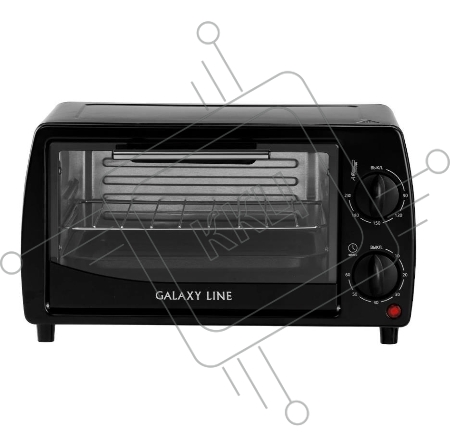 Мини-печь Galaxy Line GL 2626 8л. 1000Вт черный