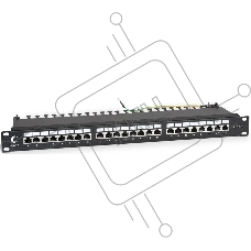 Патч-панель Cabeus PL-24-Cat.6-SH-Dual 19
