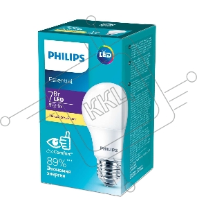 Лампа Philips ESS LEDBulb 7W E27 3000K 230V 1/12