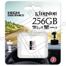 Флеш карта microSDXC 256GB Kingston SDCE/256GB High Endurance w/o adapter