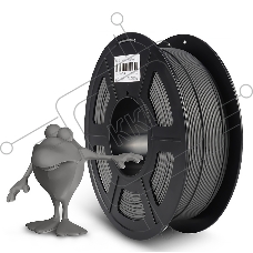 Филамент NVPRINT PLA Matte Grey для 3D печати диаметр 1.75мм  длина 330 метров  масса 1 кг